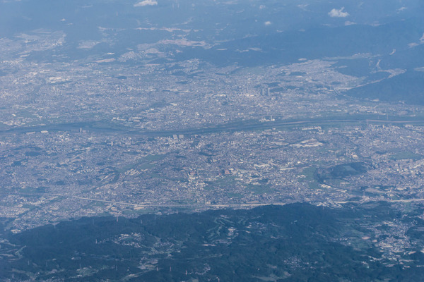 枚方 空から
