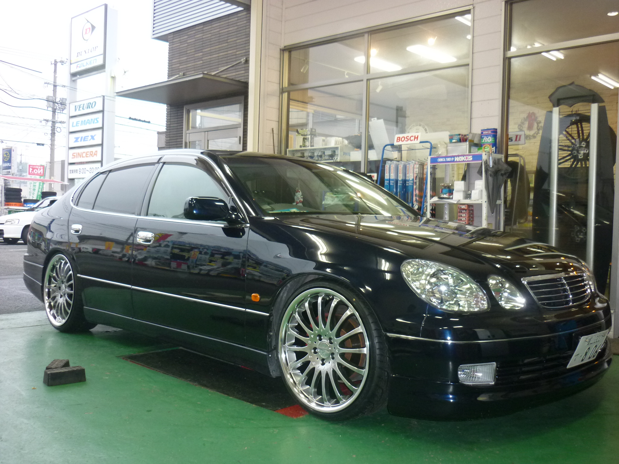 JZS161アリストにカールソン20インチ装着 : 平山タイヤ