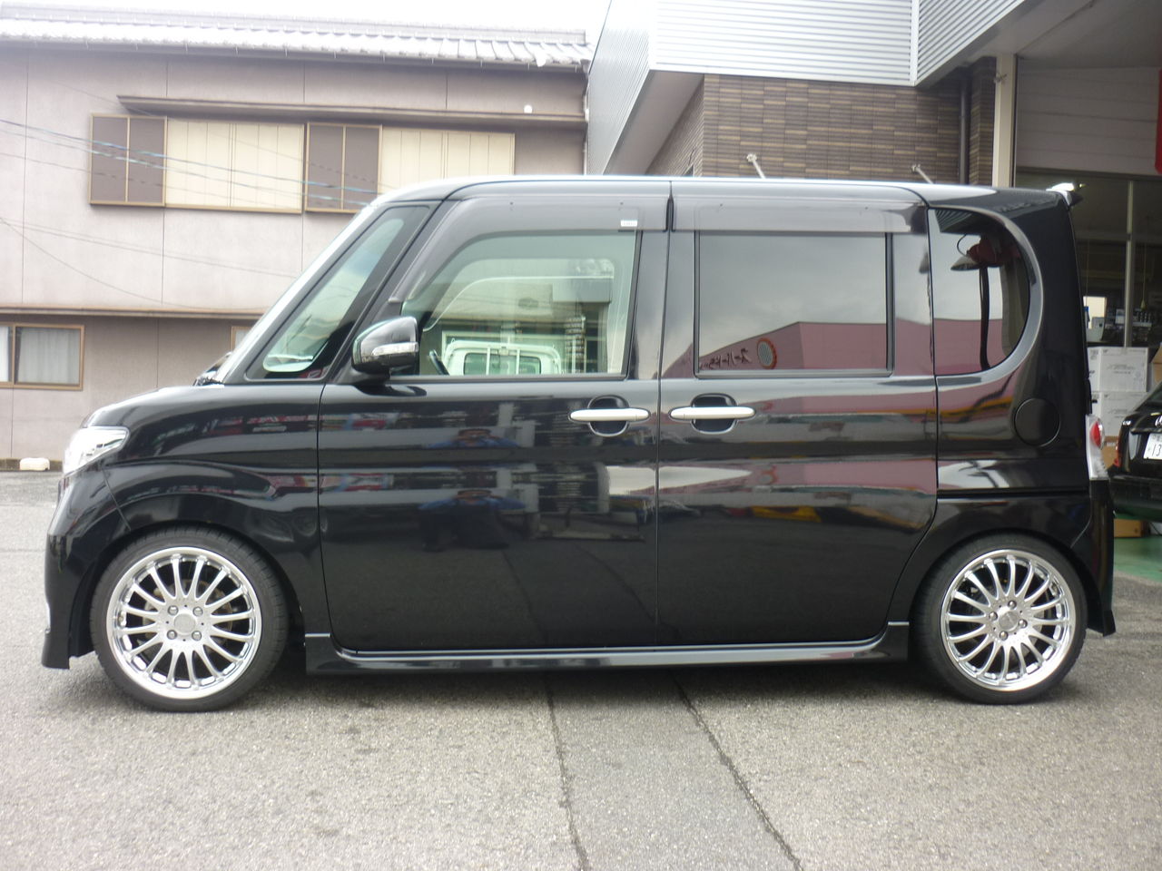 カールソン☆希少軽自動車無加サイズ165タイヤ付!16インチ!タントN-BOX