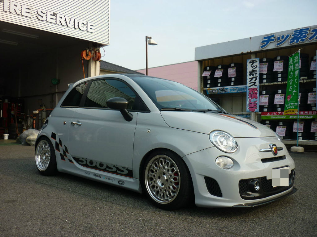 アバルト500のM様、ワークホイール16インチでイメチェン！！ : 平山 
