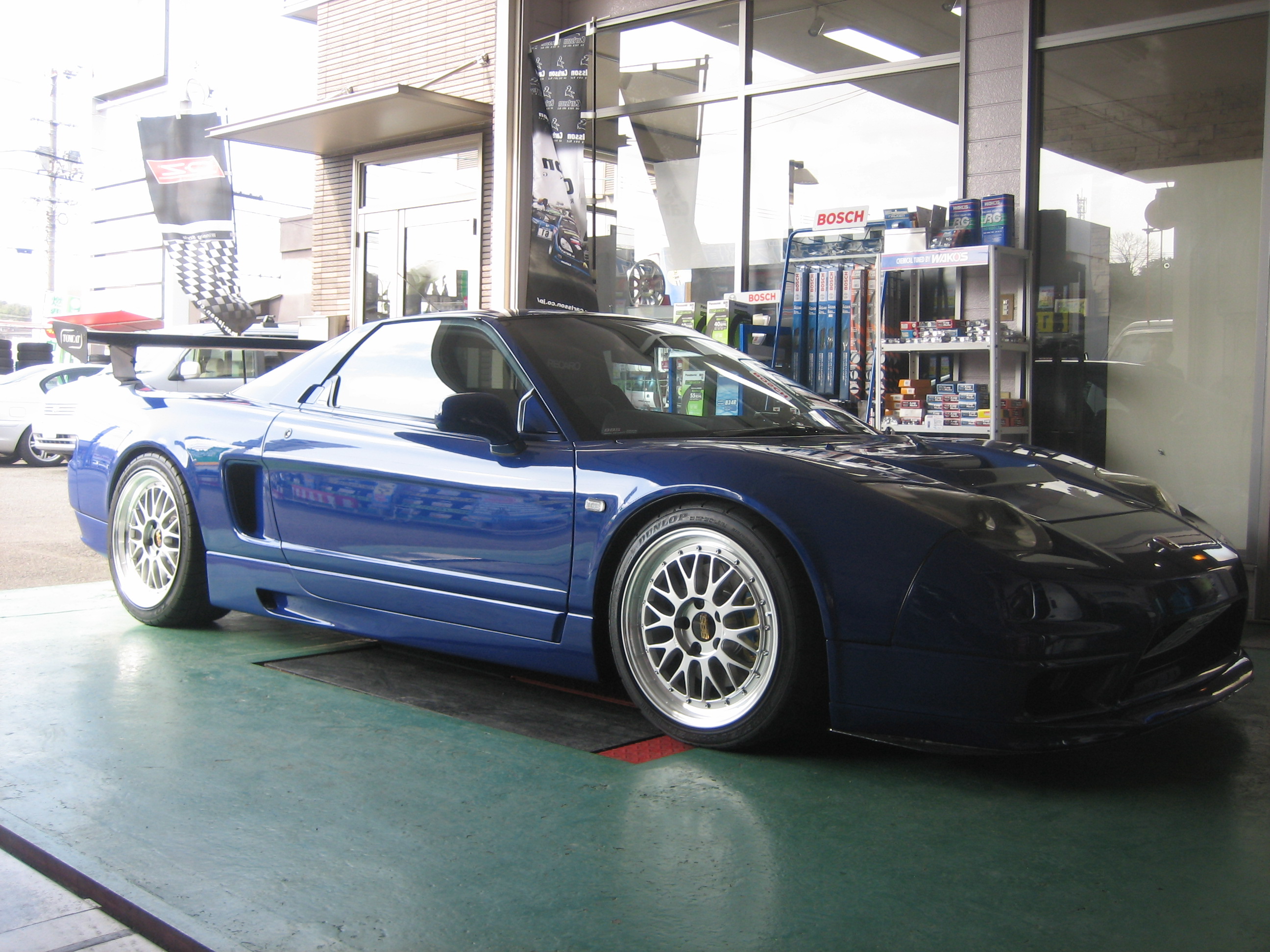 1/43 NSX-R改 LA-NA2 BBS-LM ホイール アルミ製 深リム 国産名車