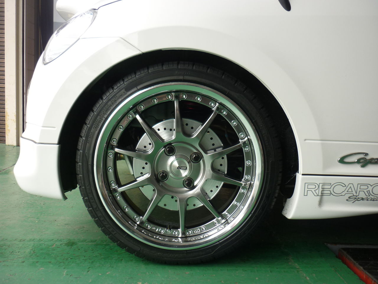 L880 ダイハツコペンにSSRホイール16インチ装着 : 平山タイヤ 
