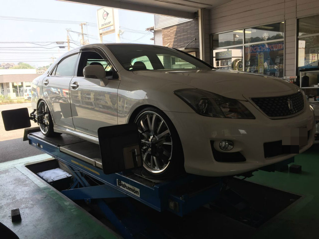 クラウン アスリートGRS20Sスペアタイヤダンロップ 17インチ No621