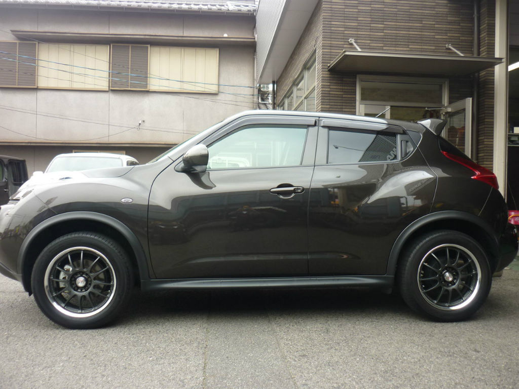 日産ジュークにワークホイール17インチ装着 平山タイヤサービス 店長の独り言 日産ジュークにワークホイール17インチ装着 平山タイヤサービス 店長の独り言