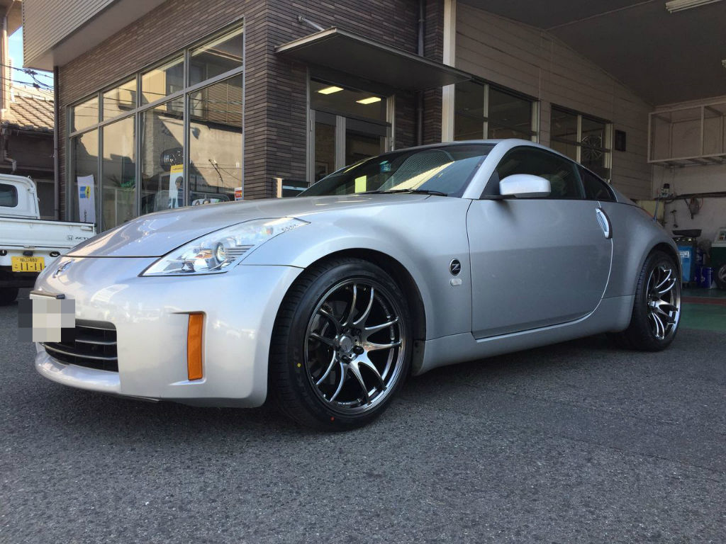 Z33フェアレディにワークホイール18.19インチ装着 : 平山タイヤ 