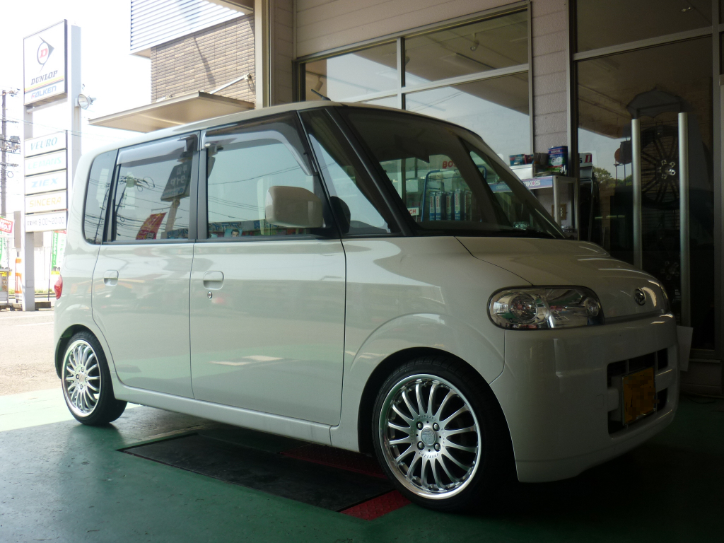 L350 タントにカールソン16インチ装着 : 平山タイヤサービス＊店長の