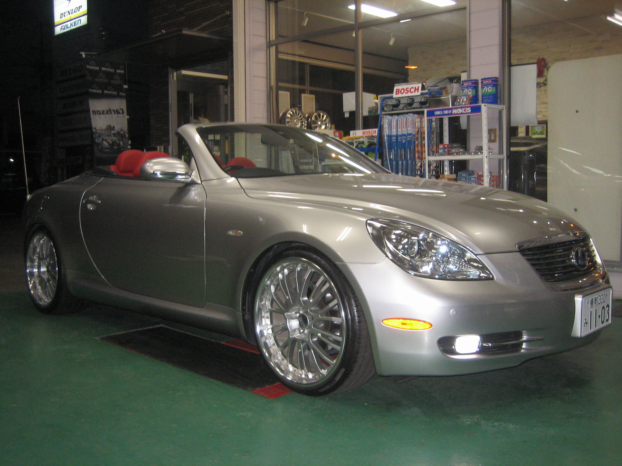 SC430 20インチ アルミホイールタイヤ付