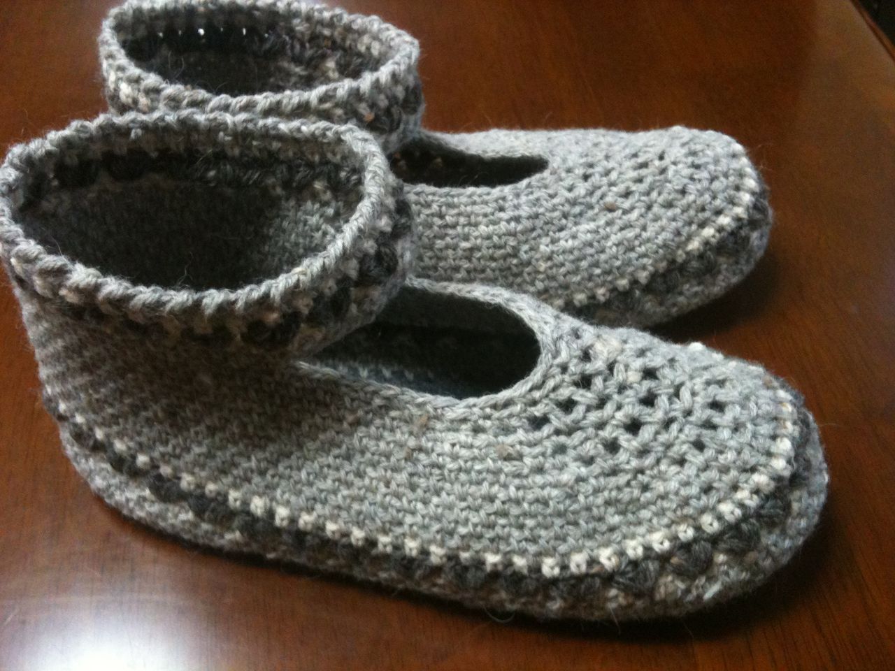 ルームシューズ 1 完成 あみねこblog