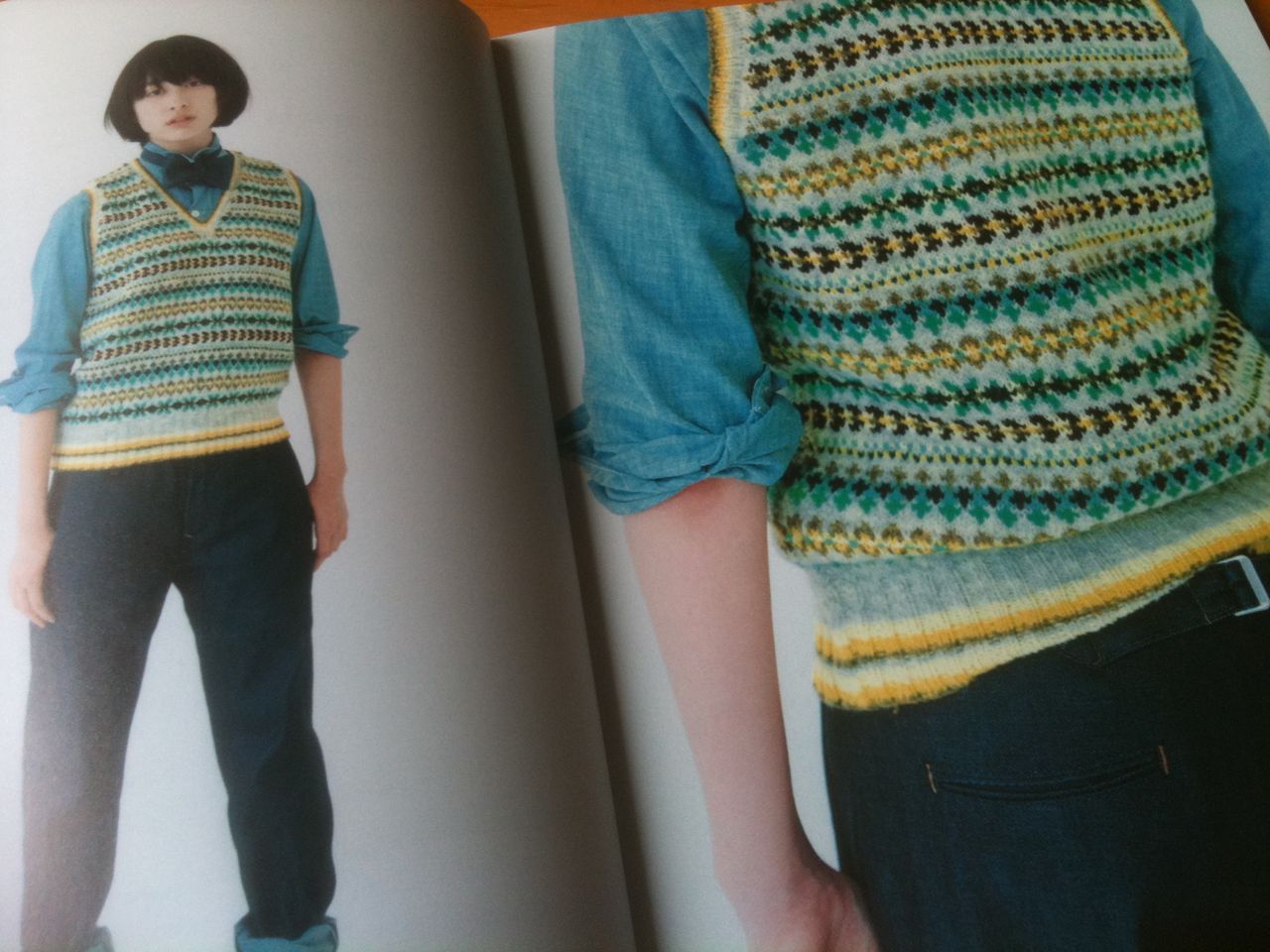 ほぼ日 ジャミーソンズ 三國万里子セーター jamieson's marikomikuni