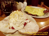 パンケーキ&オムレツ♪
