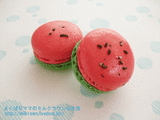 すいかマカロン
