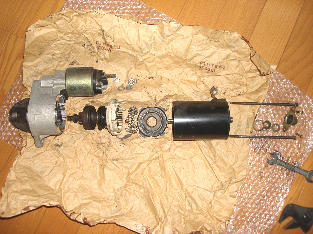 スターターの仕組み イニシャルm ムルティプラ