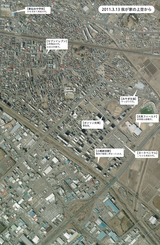 2011.3.13 我が家の上空から