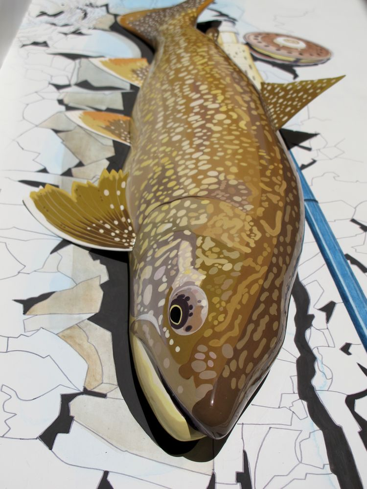 渓流魚に魅せられた釣人展 開催されます Hiro919repair