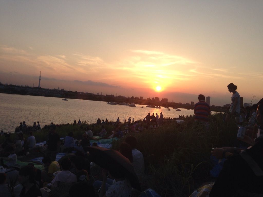 市川市民花火大会 行ってきました 16 8 6 Hiro田のblog