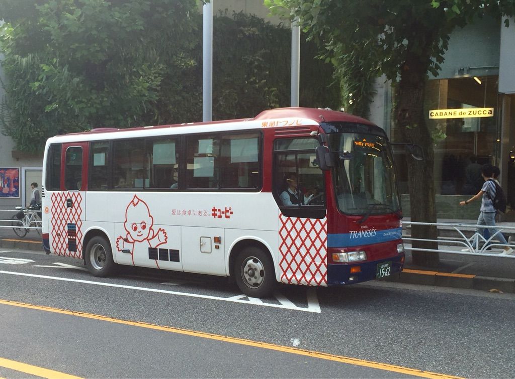 東急トランセ 東急のミニバス部門 キューピーマヨネーズ ラッピング Hiro田のblog