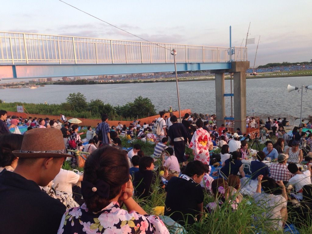 市川市民花火大会 行ってきました 16 8 6 Hiro田のblog