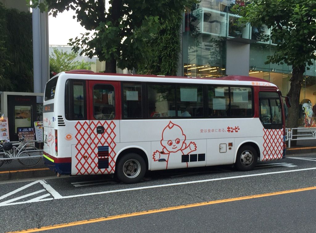 東急トランセ 東急のミニバス部門 キューピーマヨネーズ ラッピング Hiro田のblog