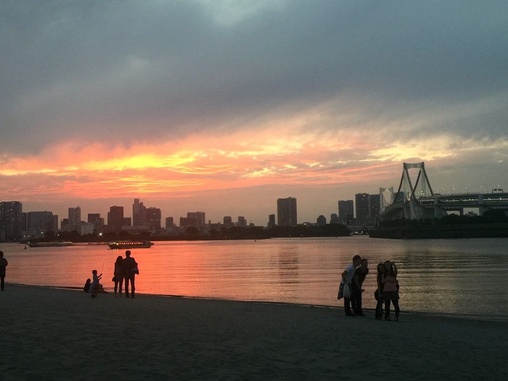 東京散歩 湾岸 お台場海浜公園 夕景 Hiro田のblog 東京散歩 湾岸 お台場海浜公園 夕景 Hiro田のblog