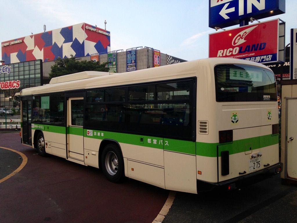 東京都営バス 変わり種 少々 夢の下町号 鈴木カラー塗装 バス教習車 Hiro田のblog 東京都営バス 変わり種 少々 夢の下町号 鈴木カラー塗装 バス教習車 Hiro田のblog