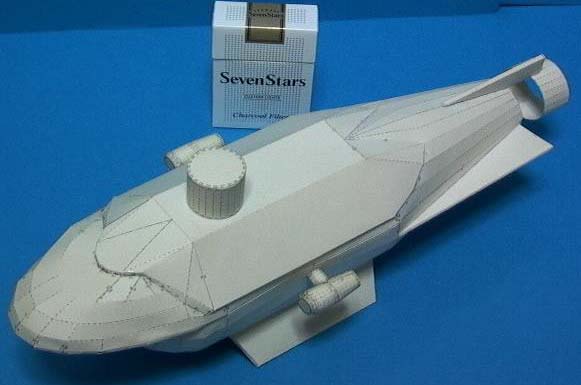 わだつみ ペーパークラフト修行中