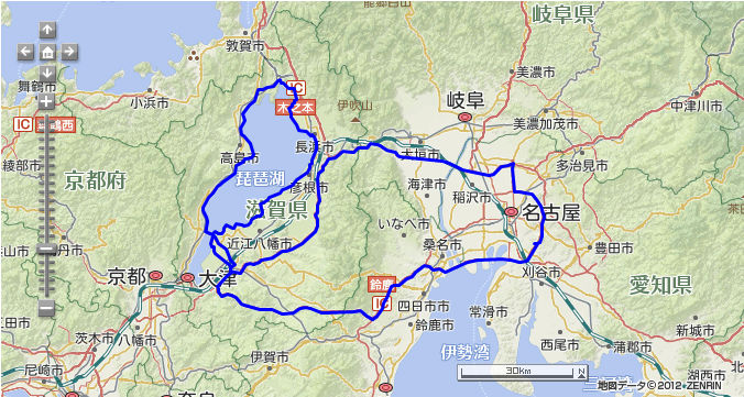 琵琶湖一周ツーリング 車とバイクとトライクと 琵琶湖一周ツーリング 車とバイクとトライクと