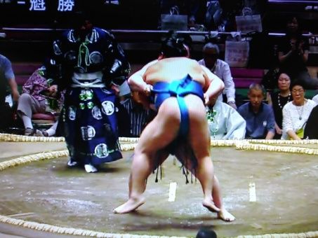 彩の見事なうっちゃり 秋場所２日目 その１ ルードの森