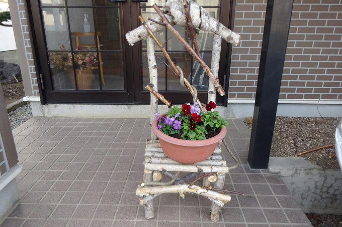 藤枝の椅子 手作り 花台 【公式通販】