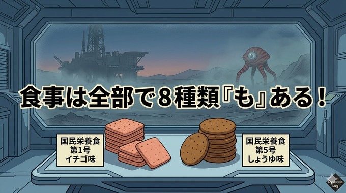 ディストピアな完全栄養食の話