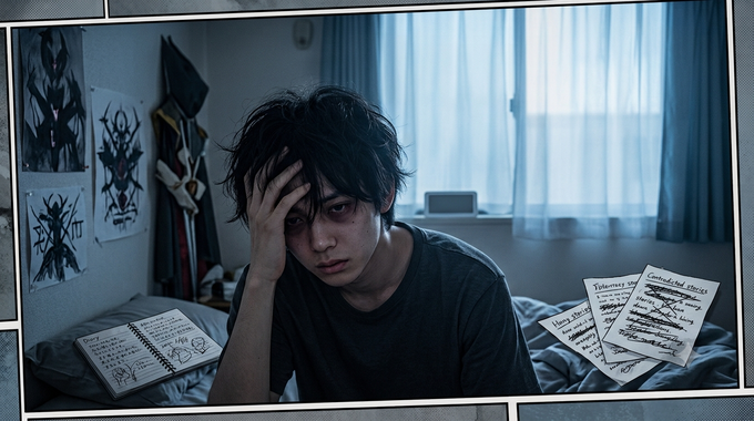 不眠症と中二病、そして虚言癖