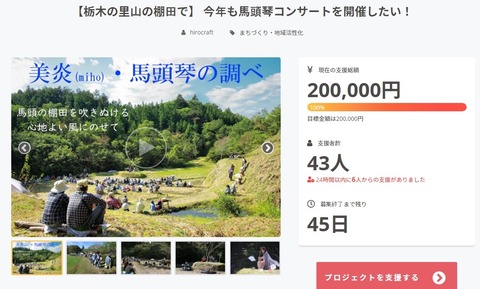 目標達成の瞬間画面3(5月14日11時)