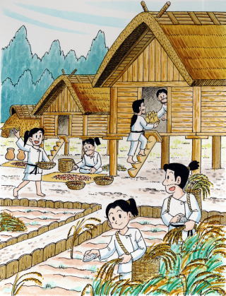 日本のあけぼの 弥生時代と言えば みんなで米作り ボケプリ 涙と笑いの日本の歴史