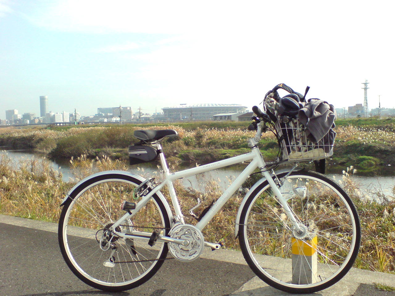図書館行ってきました 鶴見川から始まる自転車生活