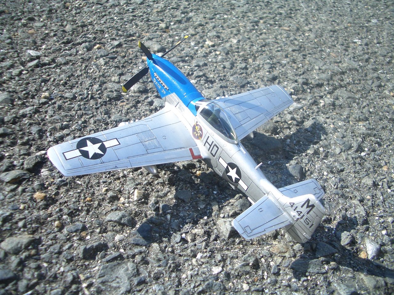 ラジコン p51ムスタング 翼長800mm