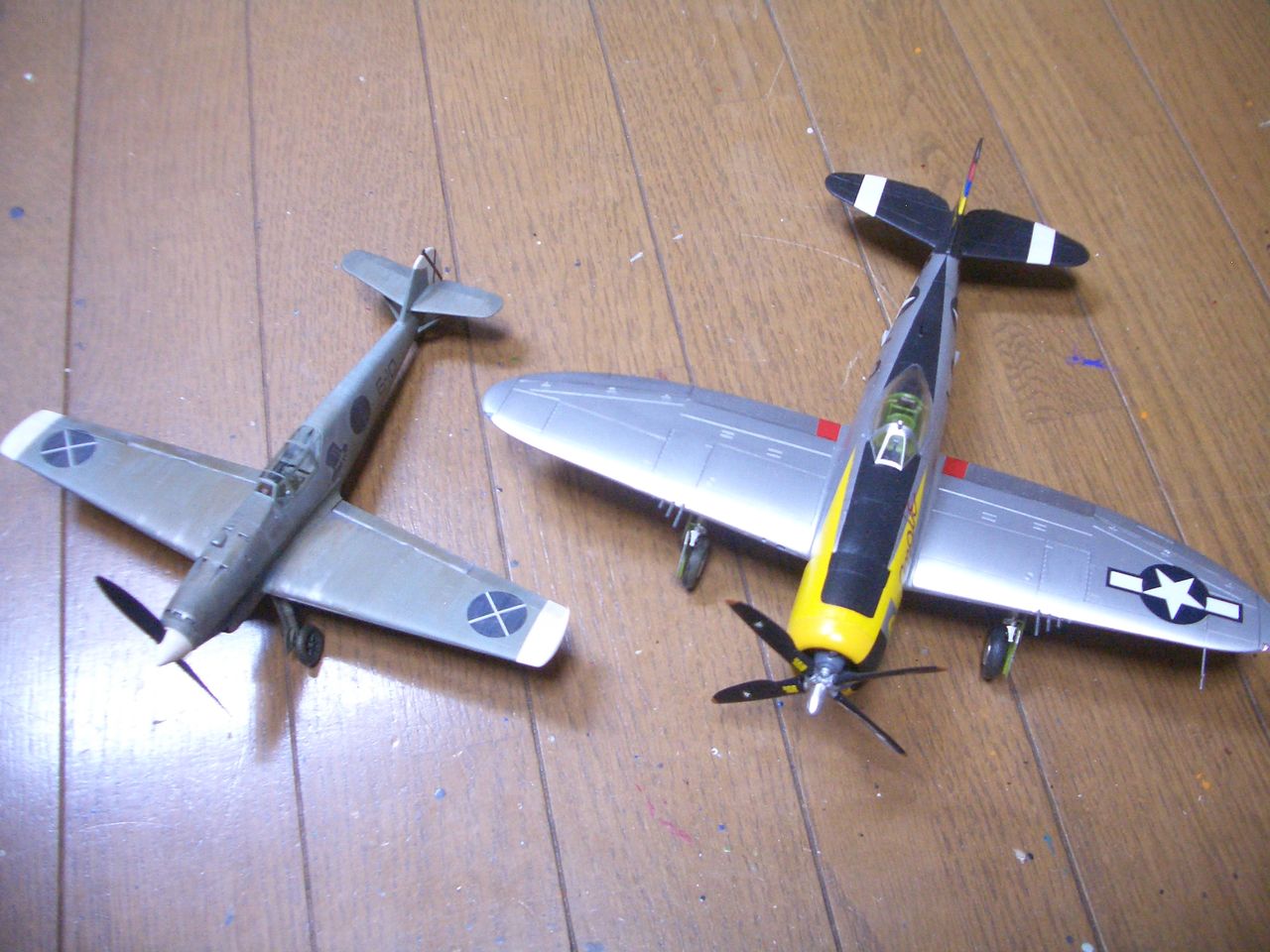 コンドル軍団のBf109 2機種を作りました！ : 模型の煮物