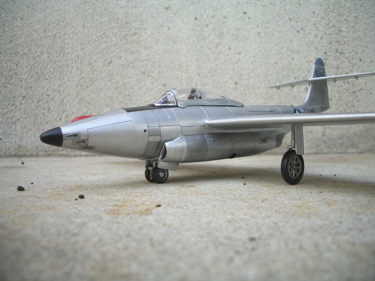 本格的エアブラシに挑戦したF-89Aと筆塗りのF-89B！ : 模型の煮物