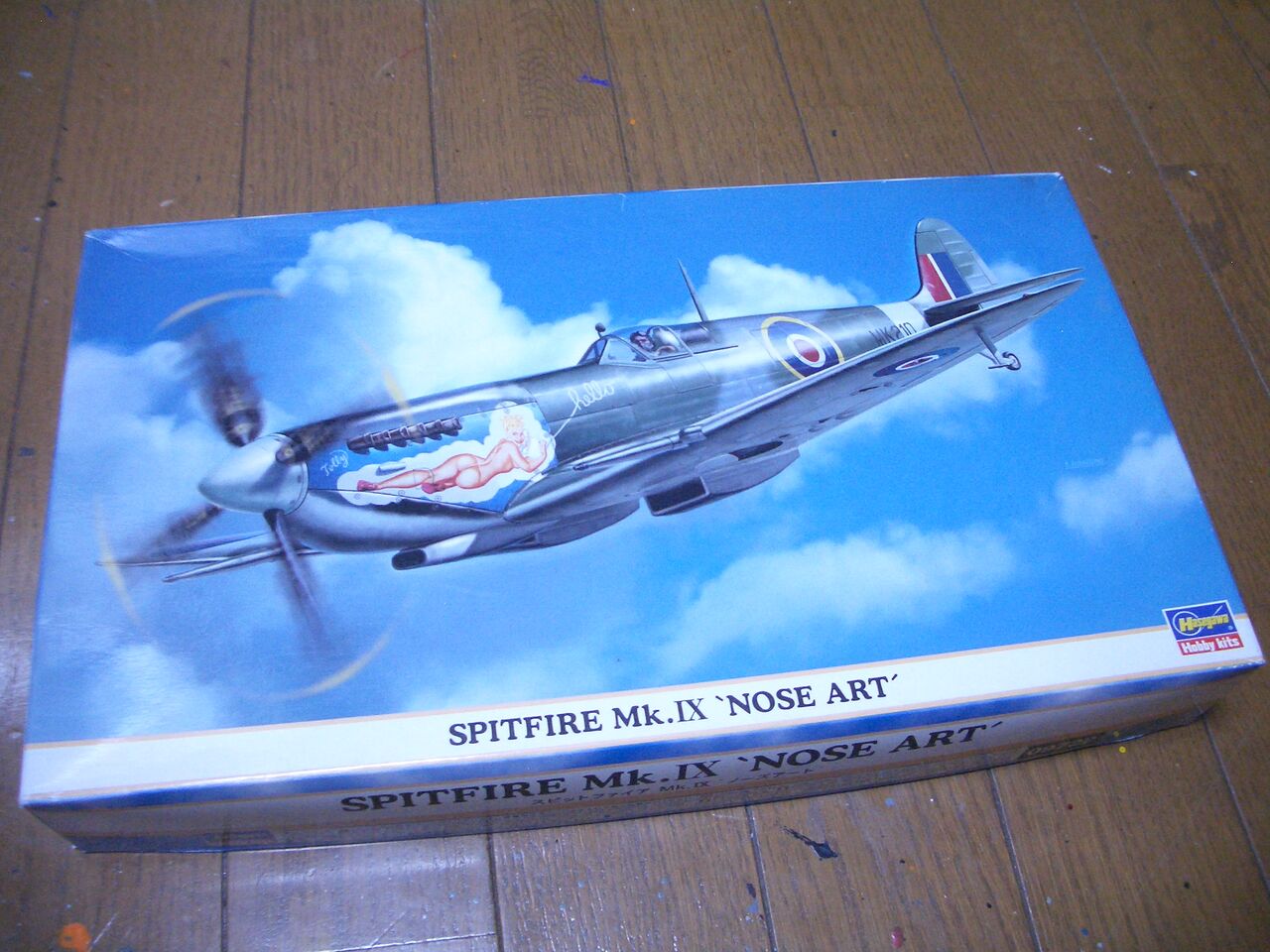 ノーズアートが描かれたスピットファイアMk.IX！ : 模型の煮物