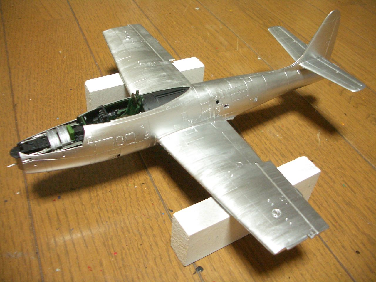 タミヤの傑作キット 1/48 サンダージェット！ その① : 模型の煮物