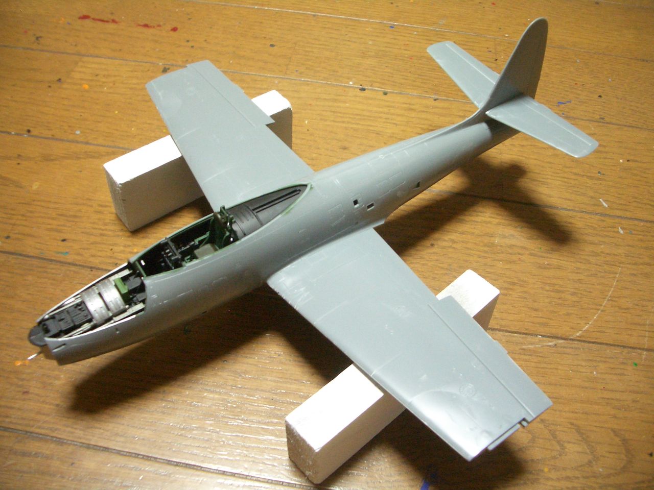 タミヤの傑作キット 1/48 サンダージェット！ その① : 模型の煮物