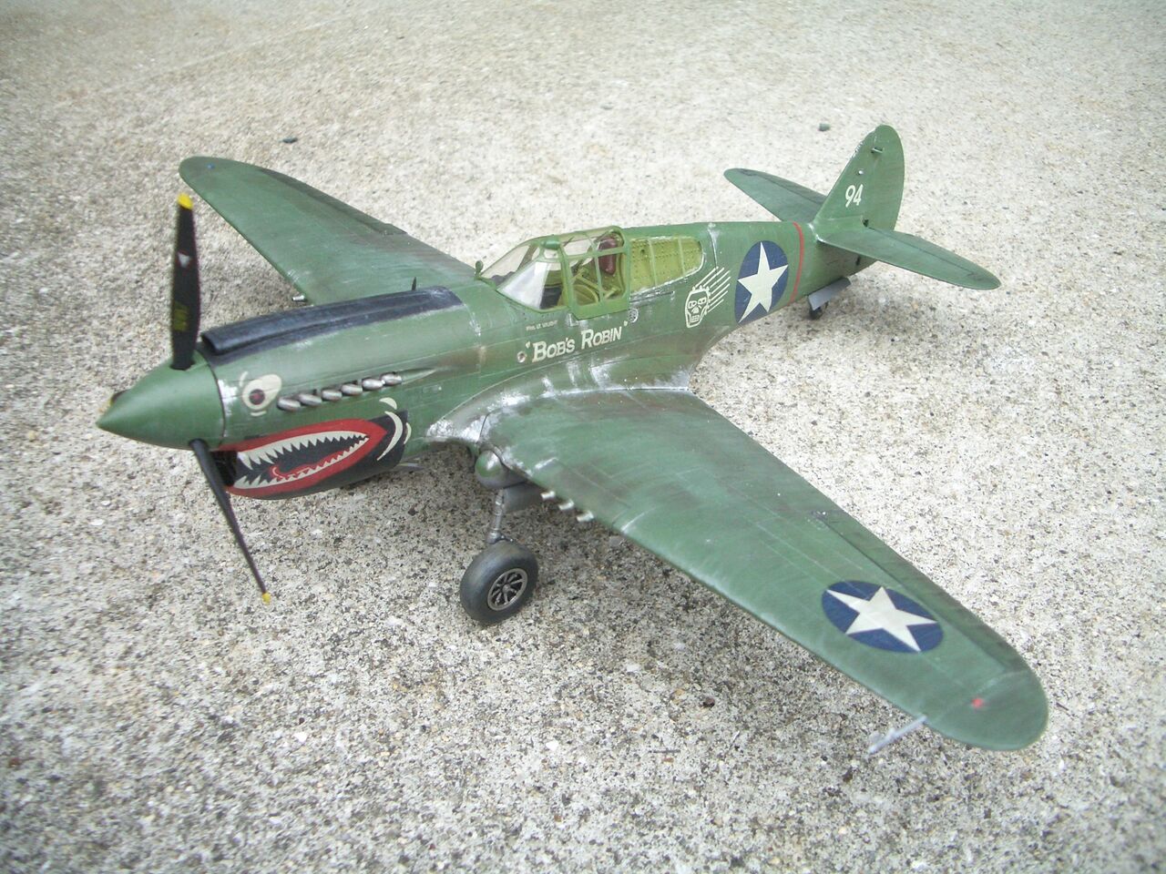 ハセガワの1/48 P-40 ウォーホーク K型＆E型！ : 模型の煮物