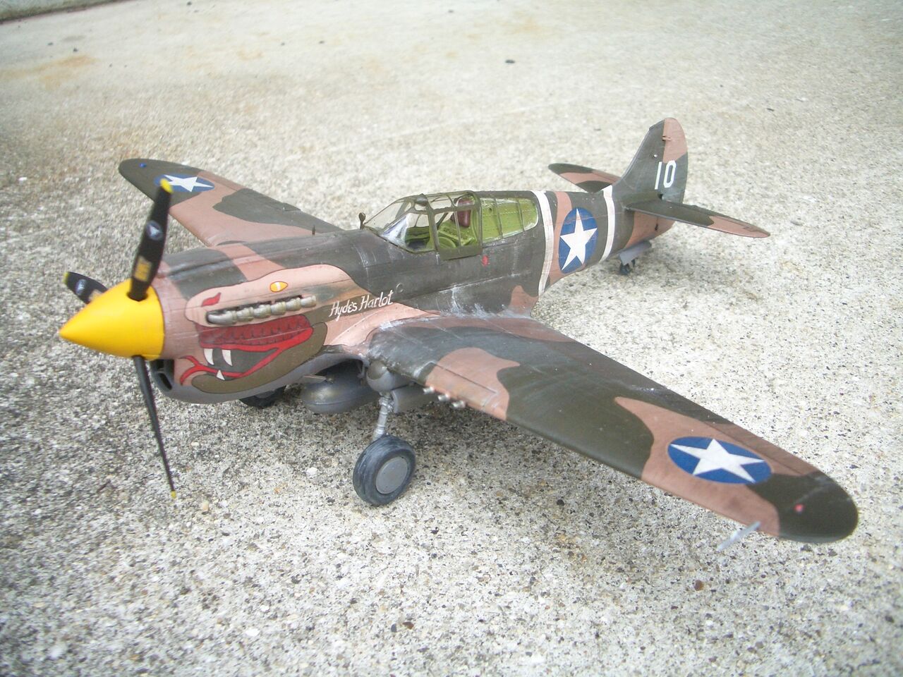 ハセガワの1/48 P-40 ウォーホーク K型＆E型！ : 模型の煮物