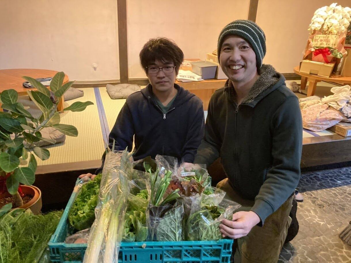 マッサンカフェ 函南町 オープンへの納品 農業13年目 現役農大生farmer