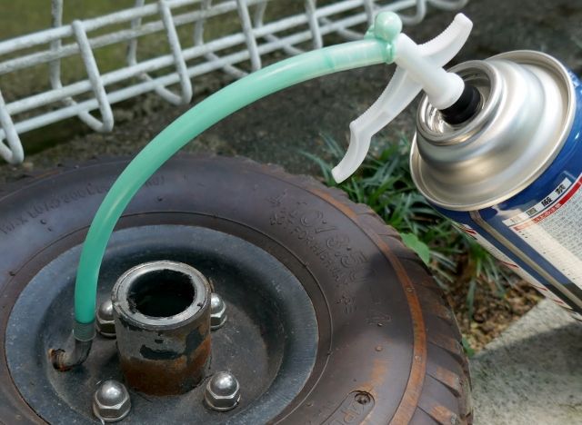 タイヤ ウレタン 注入 自転車
