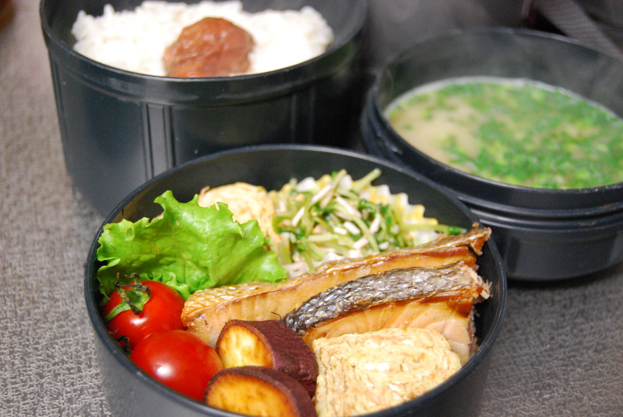 今日のお弁当 鮭弁当 かごっまおごじょ 西ひろみ のお気楽日記