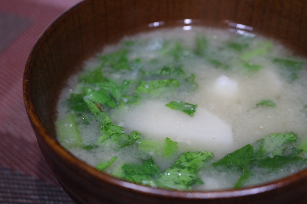 レシピ 里芋 味噌汁