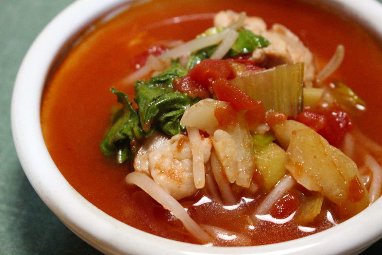 スープ チンゲン 菜