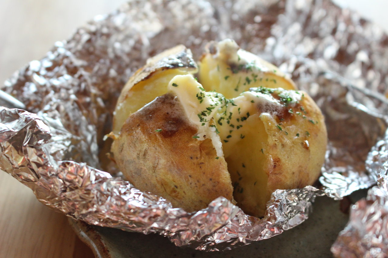 ジャガイモのホイル焼き レシピ