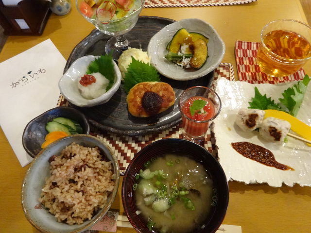 本日オープン からいも のランチ かごっまおごじょ 西ひろみ のお気楽日記