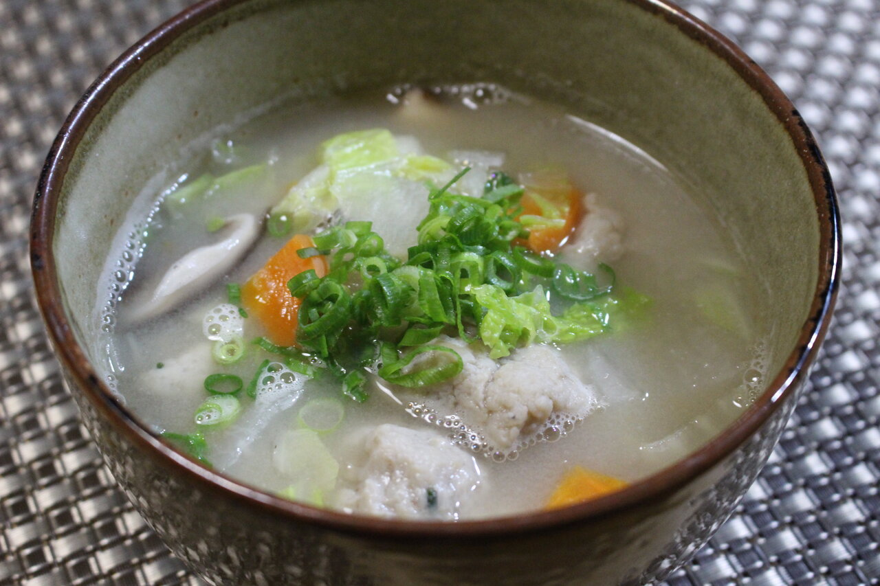 365日汁物レシピno 360 とびうおのつみれ汁 かごっまおごじょ 西ひろみ のお気楽日記