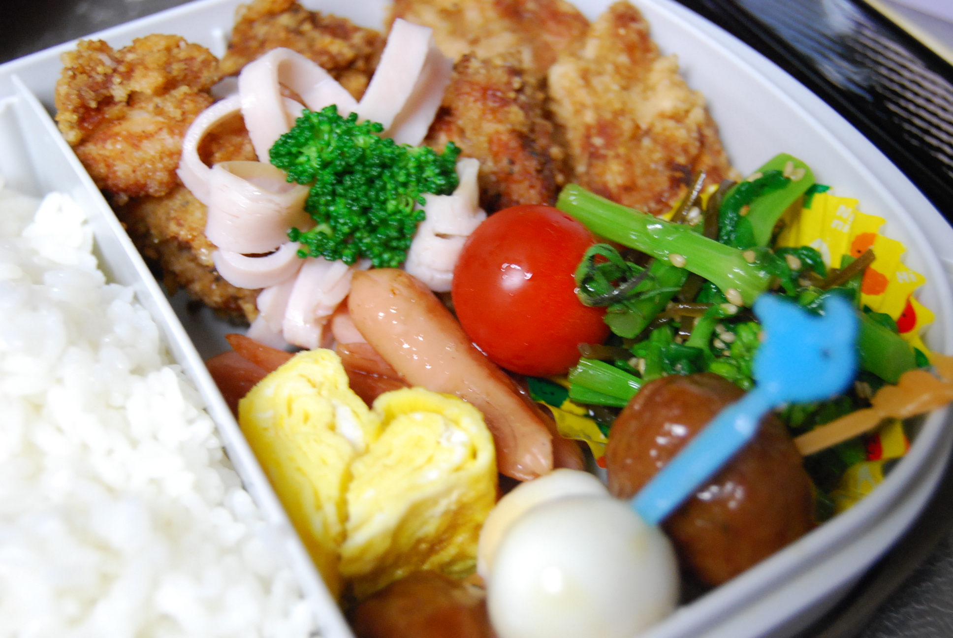初めてのキャラ弁 かごっまおごじょ 西ひろみ のお気楽日記